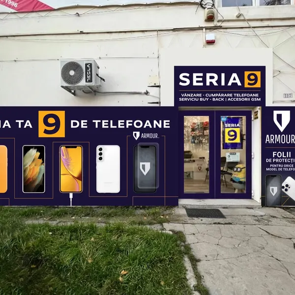 Partener Armour® — grafică pe vitrina magazinului